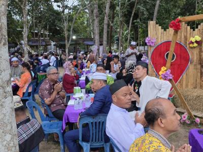 งานตำบลสานสัมพันธ์ร่วมละศีลอด