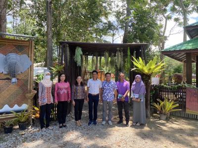 สำนักงานวัฒนธรรมจังหวัดนราธิวาส ลงพื้นที่ชมสถานที่ท่องเที่ยว