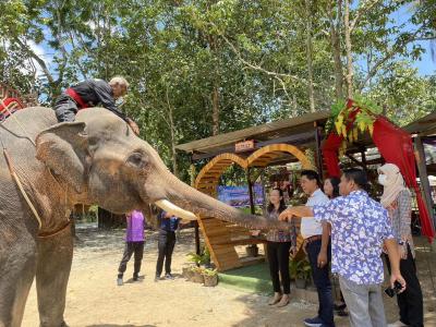 สำนักงานวัฒนธรรมจังหวัดนราธิวาส ลงพื้นที่ชมสถานที่ท่องเที่ยว