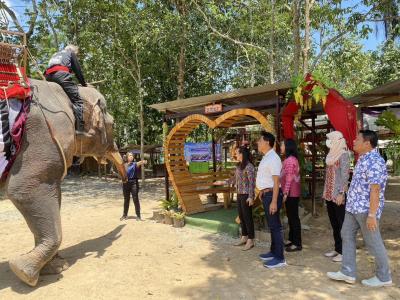 สำนักงานวัฒนธรรมจังหวัดนราธิวาส ลงพื้นที่ชมสถานที่ท่องเที่ยว