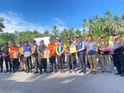ผู้ว่าราชการจังหวัดนราธิวาส ลงพื้นเยี่ยมศูนย์ปฏิบัติป้องกัน