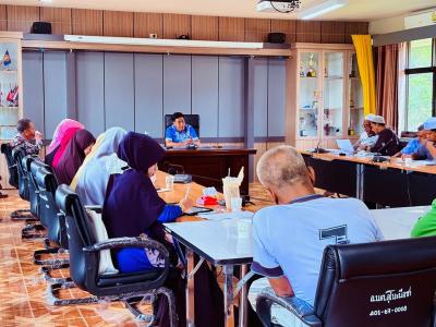 ร่วมประชุมปรึกษาหารือและวางแผนการจัดงานมหกรรมตาดีกาสานสัมพันธ์