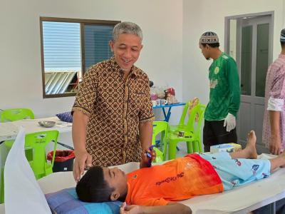 โครงการขลิบหนังหุ้มปลายอวัยวะเพศชาย (มาโสะยาวี)เข้าสุนัตหมู่