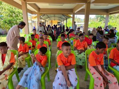 โครงการขลิบหนังหุ้มปลายอวัยวะเพศชาย (มาโสะยาวี)เข้าสุนัตหมู่