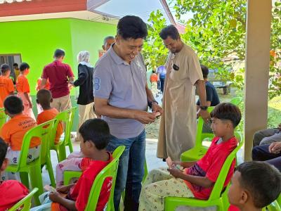 โครงการขลิบหนังหุ้มปลายอวัยวะเพศชาย (มาโสะยาวี)เข้าสุนัตหมู่