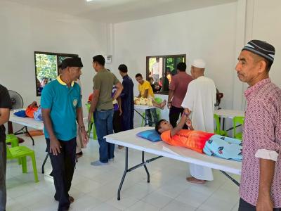 โครงการขลิบหนังหุ้มปลายอวัยวะเพศชาย (มาโสะยาวี)เข้าสุนัตหมู่