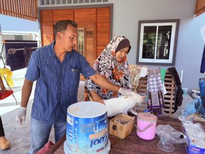 28 พ.ค. 2568 ฉีดวัคซีนพิษสุนัขบ้า