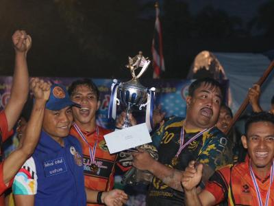 พิธีปิดโครงการการแข่งขันเยาวชนและประชาชนต้านภัยยาเสพติด