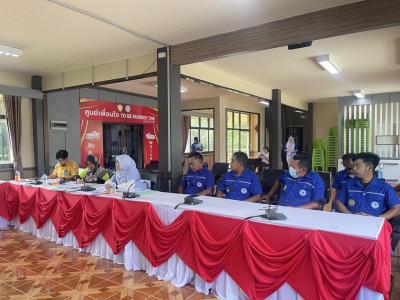 ร่วมต้อนรับคณะกรรมการตรวจประเมินหน่วยปฎิบัติแพทย์ฉุกเฉิน