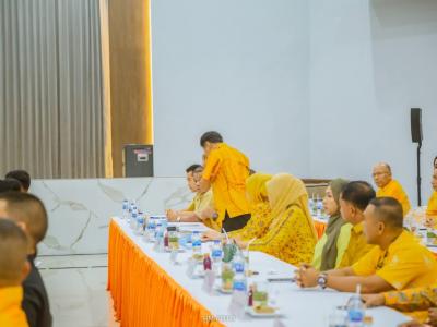 ประชุมหัวหน้าส่วนราชการและรัฐวิสาหกิจ สังกัดกระทรวงมหาดไทย
