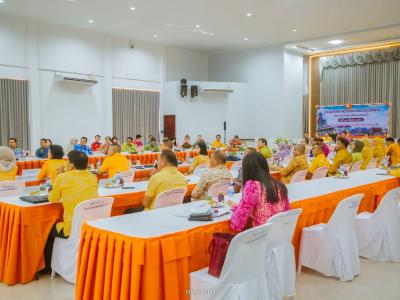 ประชุมหัวหน้าส่วนราชการและรัฐวิสาหกิจ สังกัดกระทรวงมหาดไทย