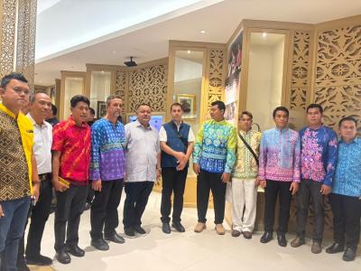 ต้อนรับนางสาวซาบิดา ไทยเศรษฐ์ รัฐมนตรีว่าการกระทรวงวัฒนธรรม