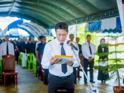 พิธีลงนามถวายอาลัย