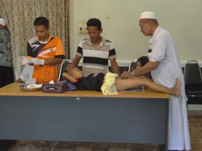 โครงการเข่าสุนัตหมู่ประจำปีงบประมาณ 2559