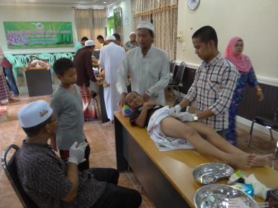 โครงการเข่าสุนัตหมู่ประจำปีงบประมาณ 2559
