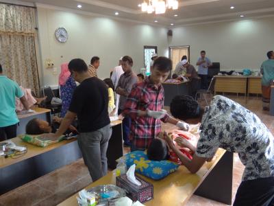โครงการเข่าสุนัตหมู่ประจำปีงบประมาณ 2559