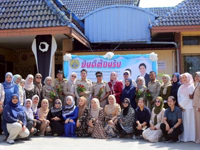 ต้อนรับเลขานายกพร้อมสมาชิกสภาองค์การบริหารส่วนตำบลลุโบะบือซา