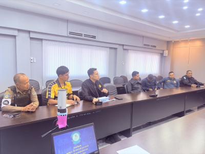 ประชุมซ้อมแผนเผชิญเหตุในพื้นที่