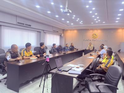 ประชุมซ้อมแผนเผชิญเหตุในพื้นที่