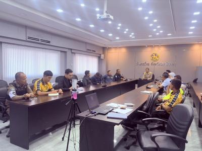 ประชุมซ้อมแผนเผชิญเหตุในพื้นที่