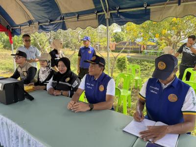 เปิดพิธีศูนย์ปฏิบัติการลดอุบัติเหตุทางถนน