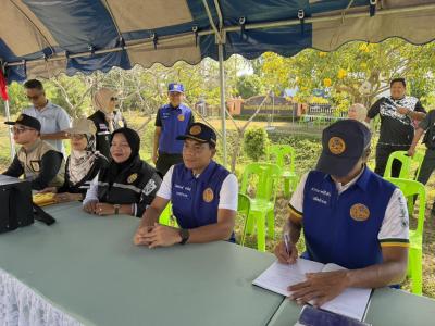 เปิดพิธีศูนย์ปฏิบัติการลดอุบัติเหตุทางถนน