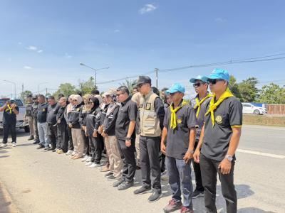 เปิดพิธีศูนย์ปฏิบัติการลดอุบัติเหตุทางถนน