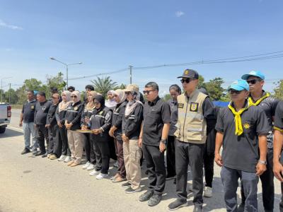 เปิดพิธีศูนย์ปฏิบัติการลดอุบัติเหตุทางถนน
