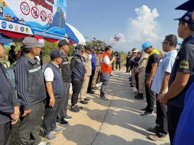 ร่วมต้อนรับรองผู้ว่าราชการจังหวัดนราธิวาสลงพื้นที่จุดตรวจ