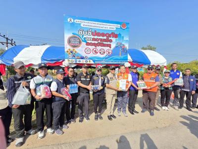 ร่วมต้อนรับรองผู้ว่าราชการจังหวัดนราธิวาสลงพื้นที่จุดตรวจ