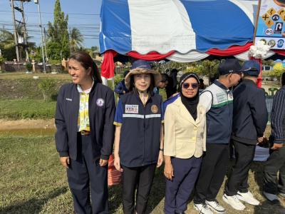 ร่วมต้อนรับรองผู้ว่าราชการจังหวัดนราธิวาสลงพื้นที่จุดตรวจ