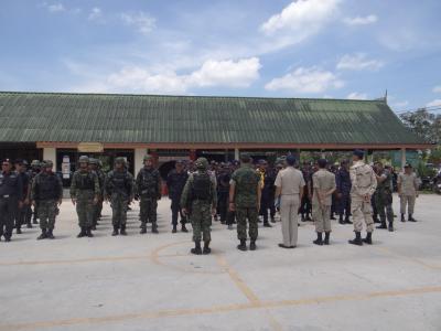 กิจกรรมซ้อมแผนเผชิญเหตุ