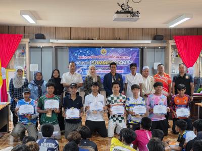 พิธีปิดโครงการ  LBS IT Summer Camp