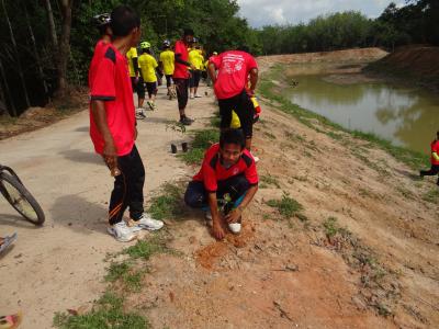 กิจกรรมปั่นจักรยาน ปลูกต้นไม้เฉลิมพระเกีรยติ