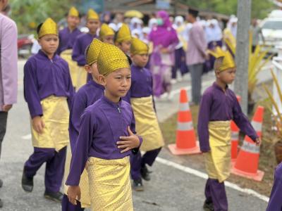 มหกรรมตาดีกาสัมพันธ์ในตำบลลุโบะบือซา