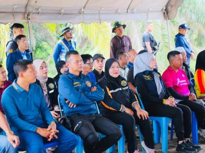 ประชุมหารือไฟไหม้ในป่าพรุในเขตตำบล ตะปอเยาะ