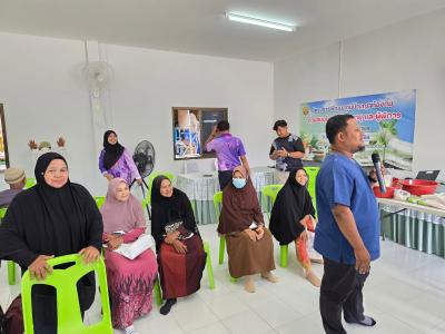โครงการพัฒนาภูมิปัญญาท้องถิ่นด้านสมุนไพรในผู้สูงอายุและผู้พิการ