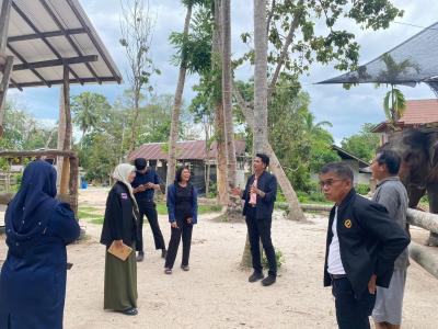 ลงพื้นที่ติดตามการเตรียมความพร้อมแหล่งท่องเที่ยวคลองบาตู