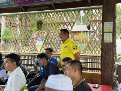 จังหวัดนราธิวาสลงพื้นที่ตรวจสถานที่ประเมินหมู่บ้าน