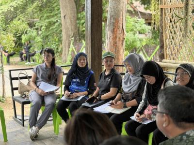 จังหวัดนราธิวาสลงพื้นที่ตรวจสถานที่ประเมินหมู่บ้าน