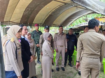 ลงพื้นที่เยี่ยมและให้กำลังใจครอบครัวของอาสามัครทหารพราน