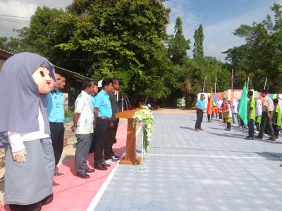 เปิดกีฬาสีภายในโรงเรียนฮาซานียะห์