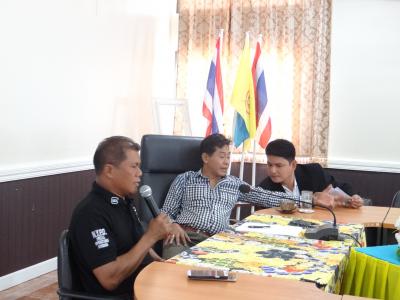 นักศึกษาดูงานในพื้นที่ตำบลลุโบะบือซา
