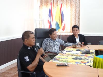 นักศึกษาดูงานในพื้นที่ตำบลลุโบะบือซา