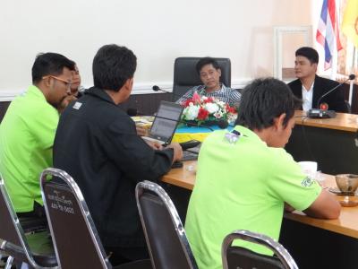 นักศึกษาดูงานในพื้นที่ตำบลลุโบะบือซา