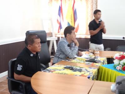 นักศึกษาดูงานในพื้นที่ตำบลลุโบะบือซา