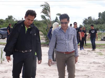 นักศึกษาดูงานในพื้นที่ตำบลลุโบะบือซา