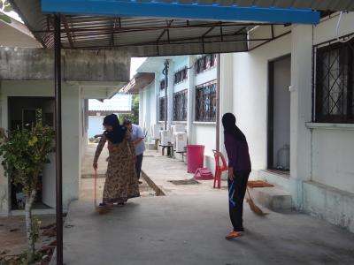 กิจกรรรมรวมพลังทำความสะอาด