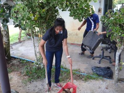 กิจกรรรมรวมพลังทำความสะอาด