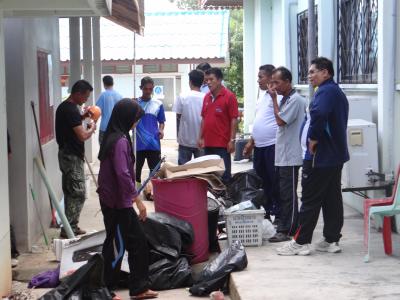 กิจกรรรมรวมพลังทำความสะอาด